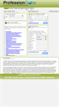 Mobile Screenshot of professionglobe.com